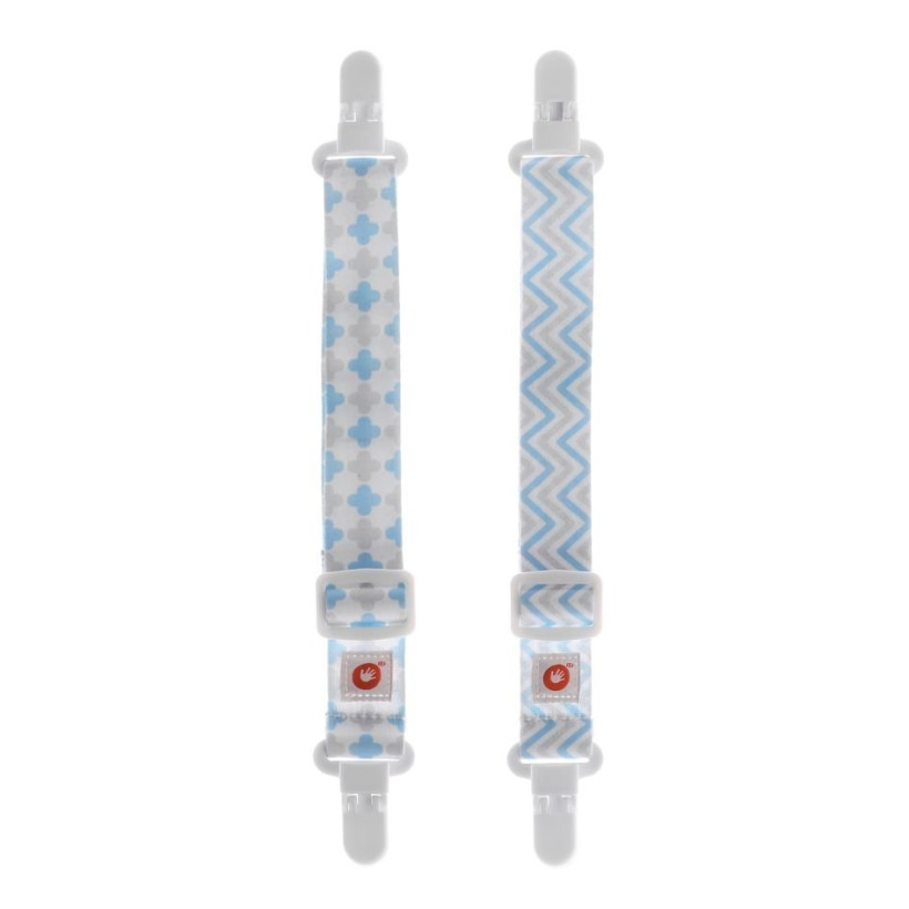 XKKO Multifunkčné klipy - Scandinavian Baby Blue MIX 5x2ks (VO balenie)