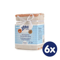 Viacvrstvé plienky XKKO Organic (4/6/4) - BirdEye Infant Natural 6x6ks (VO bal.)