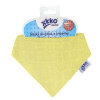 Šatka XKKO Organic Staré časy - Wax Yellow 3x1ks VO bal.