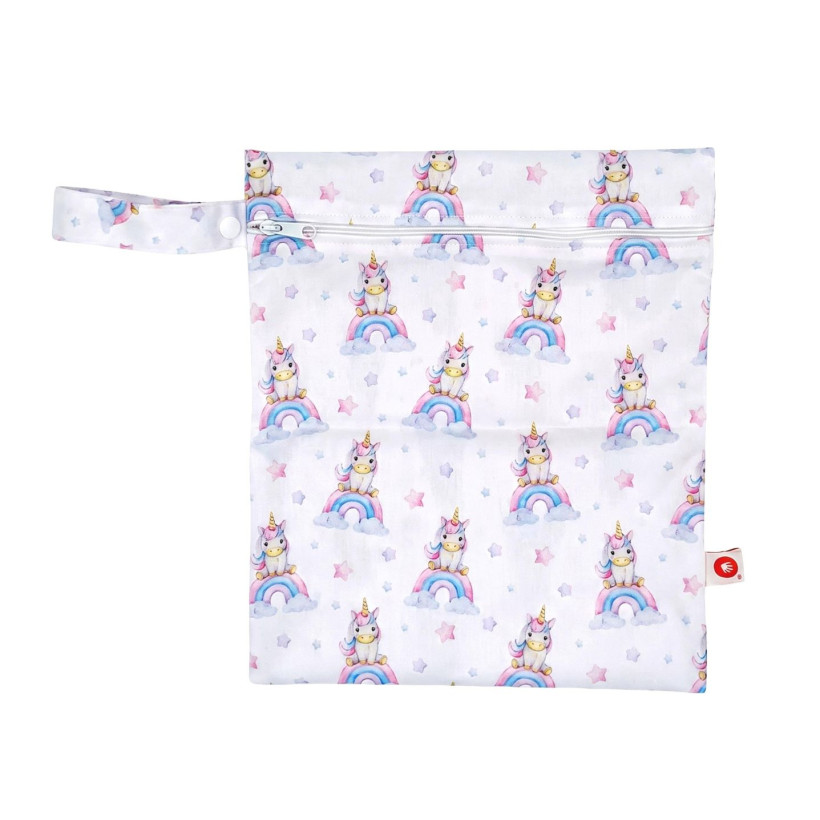 Nepremokavé vrecko XKKO Veľkosť S - Unicorns