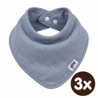 Bambusová šatka XKKO BMB - Silver 3x1ks VO bal.
