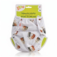 Jednoveľkostné dojčenské plavky XKKO - Bear Family