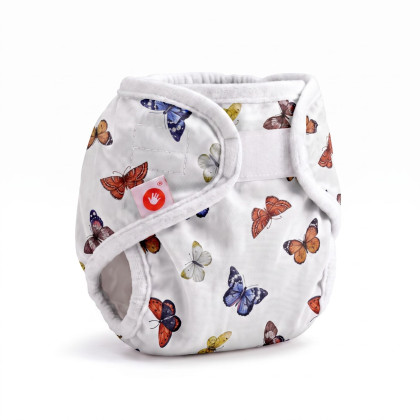 Vrchné plienkové nohavičky XKKO Newborn - Butterflies