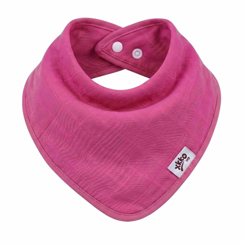 Bambusová šatka XKKO BMB - Magenta