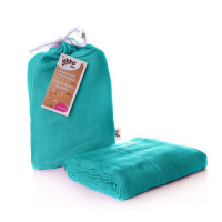 Bambusová zavinovačka XKKO BMB 120x120 - Turquoise 5x1ks VO bal.
