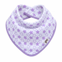 Bambusová šatka XKKO BMB - Little Stars Lilac