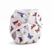Vrchné plienkové nohavičky XKKO Newborn - Butterflies