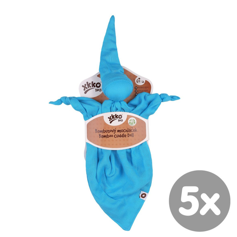 Bambusový maznáčik XKKO BMB - Cyan 5x1ks VO bal.
