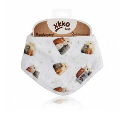 Bambusová šatka XKKO BMB Digi - Bear Family