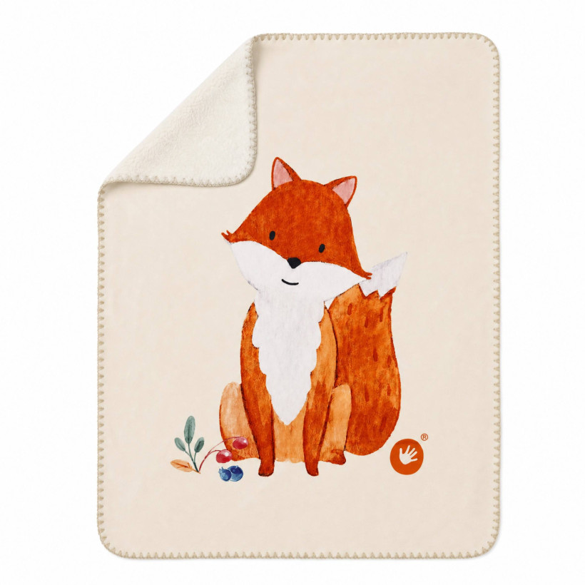 Španielska detská deka XKKO LUX 75x100 - Fox