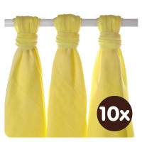 Bambusové plienky XKKO BMB 70x70 - Lemon 10x3ks VO bal.