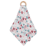 Hryzátko XKKO BMB s plienkou - Flowers&Birds Girls 6x1ks (VO balenie)