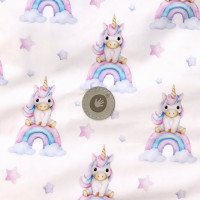 Multifunkčný detský spací vak 2v1 XKKO LUX - Unicorns