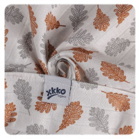 Plienky z biobavlny XKKO Organic 70x70 Staré časy - Dub 5x3ks (VO bal.)