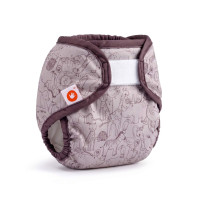 Vrchné plienkové nohavičky XKKO Newborn - Safari Atmosphere