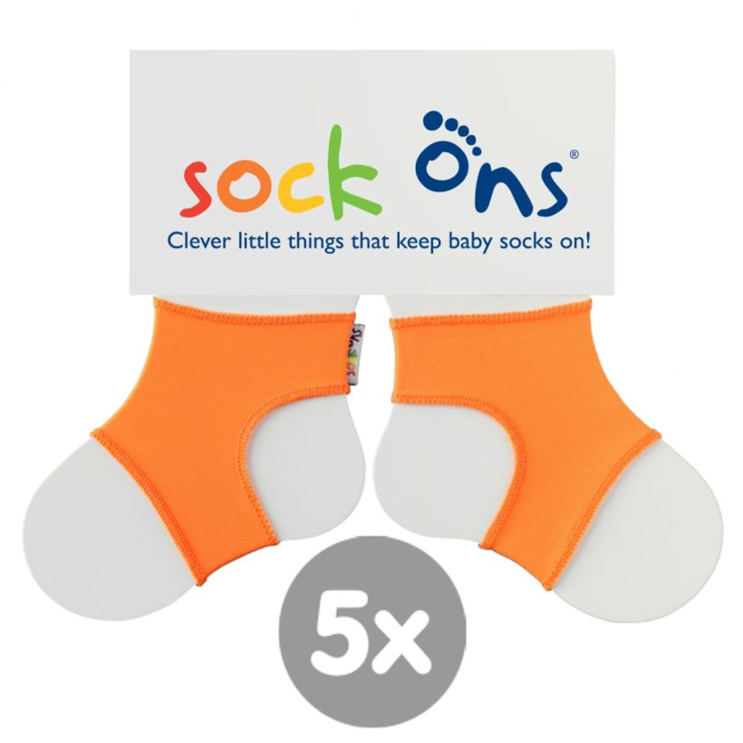 Sock Ons Bright  Orange  5x1pár VO bal.
