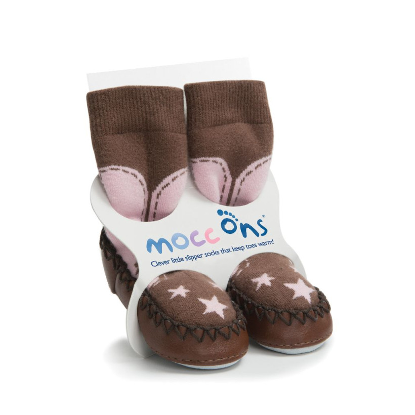 Baleríny Mocc Ons  Cow Girl - Veľkosť 18-24m