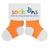 Sock Ons Bright Orange - Veľkosť 6-12m